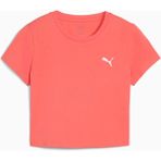 Puma Wardrobe Essentials Kadın Pembe Tişört (629745-24) - XS