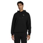 Puma Wardrobe Essentials Relaxed Erkek Siyah Sweatshirt