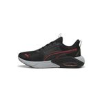 Puma X-Cell Nova FS Black-Cool Mid Gray-For All Time Red Unisex Spor Ayakkabı