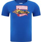 Puma X Hot Wheels Graphic Mavi Kısa Kollu Erkek Çocuk T-shirt