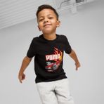 Puma X HOT WHEELS Graphic Siyah Erkek Çocuk Kısa Kol T-Shirt - 3 - 4 Yaş