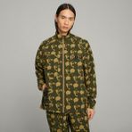 Puma x Pleasures Zip-Off Jacket Chocolat Kadın Yeşil Ceket 62087693