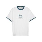 Puma X Ptc Ringer Tee Erkek T-shirt-beyaz