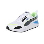 Puma X-Ray 2 Square White-Black-Fast Yellow-Puma Team Royal Unisex Yetişkin Spor Ayakkabı
