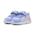 PUMA X-Ray 3 çocuk spor ayakkabısı, White Silver Mist Intense Lavender Gray Purple, 25 EU