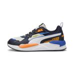 PUMA X-Ray 3 Erkek/Unisex Spor Ayakkabı, Vapor Gray-PUMA White-PUMA Navy-Sea Kelp, 44.5 EU