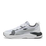 Puma X-Ray 3 Lt Erkek Spor Ayakkabı, Beyaz/Gri, 45 Numara