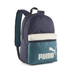 PUMA Yetişkin Phase Sırt Çantası Colour-Blocking OneSize, New Navy Zümrüt Buz Mavisi Yeşili