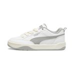 PUMA Yetişkin Üniseks Park Lifestyle Spor Ayakkabı PUMA White-Smokey Gray-Sugared Almond 41 EU