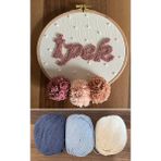 Punch Passion İsme Özel Bebek/Çocuk Odası Kapı Süsü 25 cm - Tek Ebat - Mavi