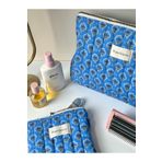 Punchiess Mavi Etnik Portföy Clutch Çanta