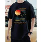 Punıx Büyük Erkek Beden Bıg Sıze Men Özel Tasarım Ultra Ince Tam Yazlık Erkek T-Shırt - Siyah - 8XL
