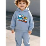 Punix Kids Punıx Kıds Octonauts Baskılı Kalın Kışlık Kalite Erkek Çocuk Eşofman Takım - 12 Yaş - Bebe Mavisi