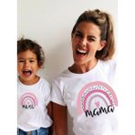 Punix Kids Punıx Kids Özel Seri Mama-Mini Baskılı %100 Pamuk Anne-Çocuk Kombini T-Shırt.1 Adet Fiyatıdır - Beyaz - 16 Yaş