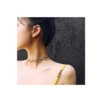 Punk Harajuku Sıralı Kalpli Choker Kolye 35 Cm
