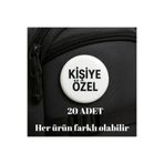 Punky Store Kişiye Özel Rozet 44 mm – 20’li Tasarım Rozet Seti