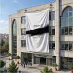 Punto Dizayn 10 Kasım Atatürkü Anma Sonsuz Saat Temalı Anma Bayrağı Poster Bayrak Raşel Kumaş 6x9 Metre ATA49