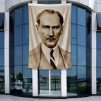 Punto Dizayn Istikbal Göklerdedir Mustafa Kemal Atatürk-Ay Yıldız Poster Poster Bayrak Raşel Kumal 4x6 Metre ATA34