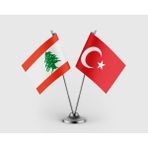 Punto Dizayn Lübnan ve Türkiye Bayrağı Ikili Saten Masa Bayrağı Takımı