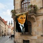 Punto Dizayn Sivil Mustafa Kemal Atatürk Portresi Poster Bayrak Premium Raşel Kumaş ATA23
