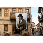Punto Dizayn Sivil Mustafa Kemal Atatürk Poster Bayrak Premium Raşel Kumaş 300X450CM ATA18