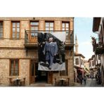 Punto Dizayn Yürüyen Atatürk Portresi Poster Bayrak Premium Raşel Kumaş 300X450CM ATA77