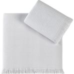 Pupilla Collection Bernini %100 Pamuk 2'Li Banyo Havlu Seti (50*90+70*140) - Gri - 50 x 90 cm