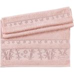Pupilla Collection Elit Pastel Bambu 50*90 Tekli Yüz Havlusu - Pudra - 50 x 90 cm