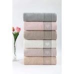 Pupilla Collection Love Bambu 50*90 6'lı Yüz Havlusu - Asorti - 50 x 90 cm