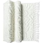 Pupilla Collection Mango Penye 50*90 Tekli Yüz Havlusu - Ekru - 50 x 90 cm