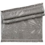 Pupilla Collection Miami %100 Pamuk 50*90 Tekli Yüz Havlusu - Gri - 50 x 90 cm
