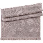 Pupilla Collection Miami %100 Pamuk 50*90 Tekli Yüz Havlusu - Pudra - 50 x 90 cm