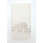 Pupilla Collection Ninna 50*90 Tekli Nakışlı Penye Yüz Havlusu - Ekru - 50 x 90 cm