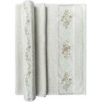 Pupilla Collection Nish %100 Pamuk 50*90 Tekli Yüz Havlusu - Sütlü Kahve - 50 x 90 cm