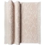 Pupilla Collection Roja Pamuk 50*90 Tekli Yüz Havlusu - Somon - 50 x 90 cm