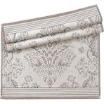 Pupilla Collection Violet Kadife Jakarlı 50*90 Tekli Yüz Havlusu - Bej - 50 x 90 cm