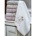 Pupilla Elnur 6lı El-Yüz Havlusu 50X90 cm - 50 x 90 cm - Çok Renkli