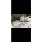 Pupilla Etnik Desen Jakarlıdray Marakas El Yüz Havlusu - 50 x 90 cm - Taş - Krem