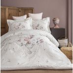 Pupilla Nora Pamuk Saten Çift Kişilik Nevresim Takımı - 200 x 220 cm - Renkli