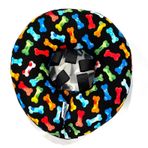 Puppy Bumpers Tossed Bones -Made in USA Puppy Bumpers%100 Pamuk Doldurulmuş Güvenlik Çiti Yaka Evcil Hayvanınızı Çitin Sağ Tarafında Güvenle Tutmak için. (10 inç'e kadar)