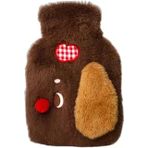 Puppy Sıcak Su Torbası, Termofor 800 Ml Koyu Kahve