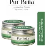 Pur Bella Luminizing Cream 2' li Aydınlatıcı Yüz Kremi – C Vitamini, Niacinamide & Alpha Arbutin