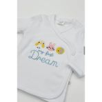 Pure Baby Natura 5'li Bebek Takımı, Zıbın,şapka, Eldiven, Hastane Çıkış Seti - 3 - 6 Ay - 002-Pembe