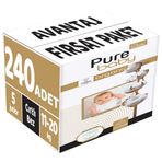 Pure Baby Organic No:5 Junior 240 Adet Bebek Bezi