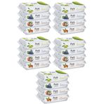 Pure Baby Wipes 20x50 Yaprak Meyveli Islak Mendil