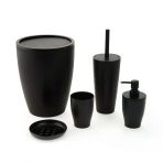 Pure Banyo Setı 5 Lı Sıyah