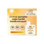 PURE BY LOTUS Doğal Içerikli Güneş Kremi 50 Spf 125 ml Yüksek Koruma/leke Karşıtı/mineral Filtreli/makyaj Bazı
