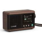 Pure Classic Mini Dijital Radyo, Dab+/fm, Bluetooth 5.3, 15 Saat Pil - Siyah