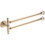 Pure Concept Geometrik Siyah Altın Pvd Gold Ikili Havluluk