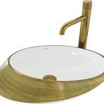 Pure Concept GW-503 Ufo Gold Tezgah Üstü Çanak Lavabo